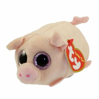 Ty Beanie Boos Teeny Tys 4 " Curly Pig Stackable Plush Stuffed Animal Toy Mwmt