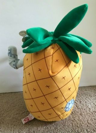 TY Beanie Buddy - Spongebob Squarepants - Pineapple Home w/ Tags - 2004 2