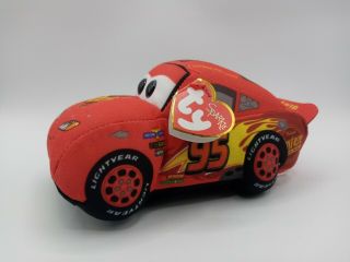 Ty Beanie Disney/pixar Cars 3 Hero Lightning Mcqueen 7 " Plush