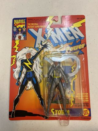 Moc 1993 Toy Biz Marvel Comics X - Men Storm (grey) Action Figure Power Glow