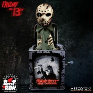 Friday The 13th Part Vii Jason Voorhees Mezco Burst - A - Box