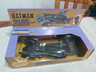 Batman Remote Control Batmobile 4431 W/turbo Light Toy Biz Nib