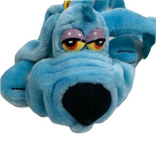 1984 Dakin 20 " Plush Foofur Cartoon Blue Dog Stuffed Animal Toy Phil Mendez