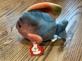 Beanie Baby Coral 3rd Gen Hang Tag 1st Gen Tush Tag