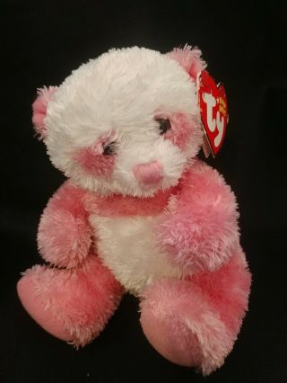 Ty Dainty The Pink Panda Beanie Baby - With Tags 2007 Rare Collectible