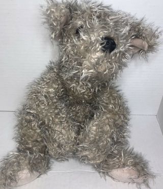 Ty Beanie Babies Classic “rags” 2000 Gray/brown Bear Dog 16 " No Tag