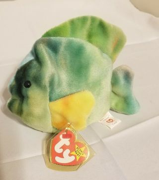 Ty Beanie Baby Coral Fish 4th Gen Ht 4th Gen Tush W/ Tags