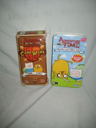 Adventure Time Finn And Jake,  Card Wars,  2013 And Brain Teaser Bpt8611