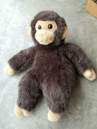 Ty Chuckles The Chimp Monkey Classic Plush Soft Stuffed Vintage 13” 1996 Rare