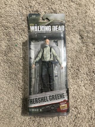 Amc The Walking Dead Hershel Greene Action Figure Mcfarlane 2014 Series 6