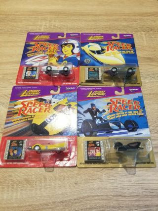 Johnny Lightning 1/64 Speed Racer Set Of 4 - 1997