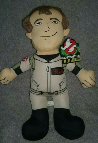 Ghostbusters Peter Venkman 14 " Plush Stuffed Doll 2011 Toy Factory