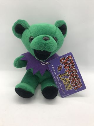Stagger Lee Grateful Dead Beanie Bear Collectible By Liquid Blue Vintage 1997