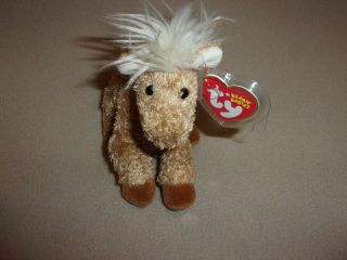 Ty Mwmt Barley The Horse Beanie Baby - 6 " - 2006 - So Cute - Rare
