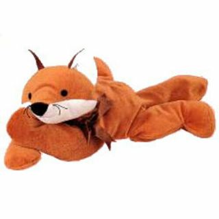 Ty Pillow Pal - Foxy The Fox (12 Inch) - Mwmts Stuffed Animal Toy
