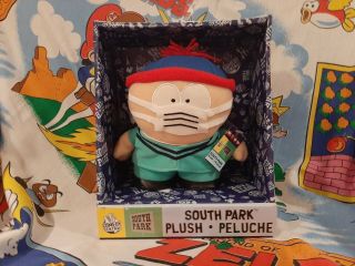Rare 2001 Trebellos South Park Dr.  Stan 12 " Plush Toy Doll Boxed Doctor Stan