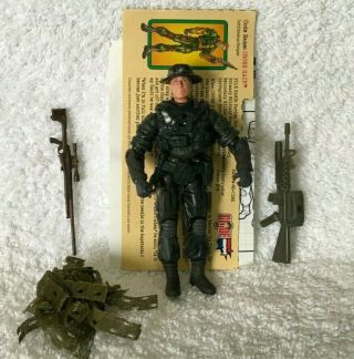 Gi Joe 3.  75 " Vs Cobra Cross Hair Spy Troops Vintage Army Sniper Camo Arah 2003