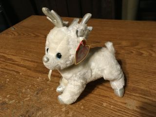 Ty Beanie Baby Snocap Reindeer W Hang Tag / Real Pics / Wrongway052