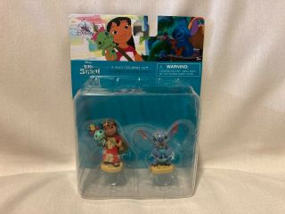 Disney Lilo And Stitch Action Figures Pvc Miniatures Cake Toppers Toy 2 "