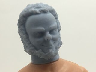 Custom Mego Scale Odee - X Buck Rogers Head Sculpt For 8 " Figures
