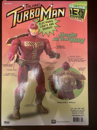 Funko 13” Turbo Man Action Figure 2021 Walmart Exclusive - Slight Box Damage 2