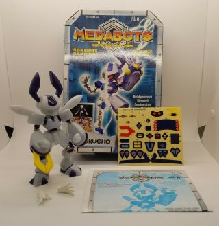 Medabots Build Your Own Kit - 6 " Rokusho Hasbro 1997 - 100 Complete