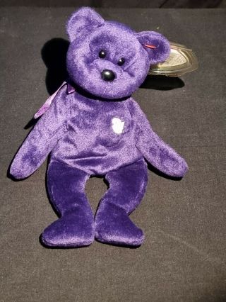 Ty Beanie Babies - ‘princess’ - Diana Beanie Baby - 1997 - Rare Bear