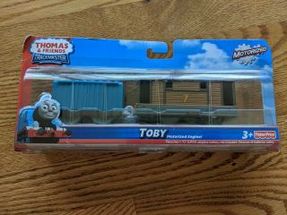 Thomas And Friends Trackmaster Motorized Railway Toby And Boxcar