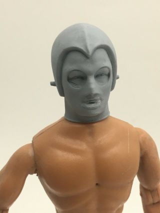 Custom Mego Scale Frankenstein Death Race 2000 Head Sculpt For 8 " Figures