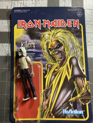 Super7 Iron Maiden Reaction Action Figure - Killers Eddie