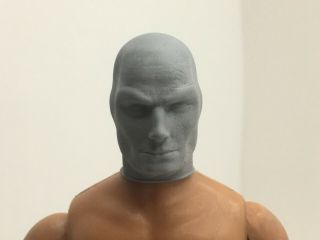 Custom Mego Scale Silver Surfer Head For 8 " Figure Sculpt Only