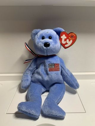 Ty Beanie Babies America 9/11 Commemoration Bear