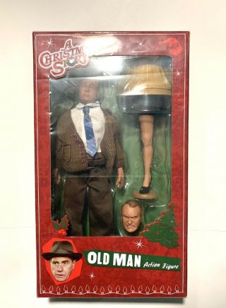 Neca A Christmas Story Ralphie And Old Man 8 " Clothed Action Figure