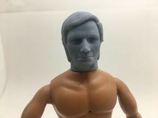 Custom Mego Scale Buck Rogers 25th Century Head Sculpt For 8 " Figures