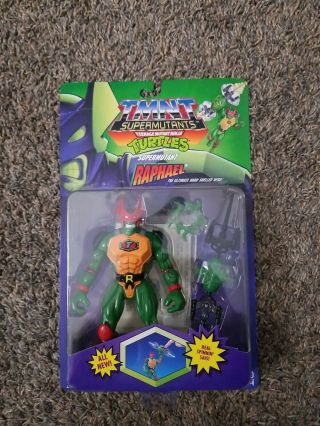 1994 Tmnt Teenage Mutant Ninja Turtles Supermutants Raphael Playmates Read