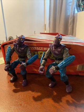 Tmnt 1988 Teenage Mutant Ninja Turtles Foot Soldier Action Figure Toy