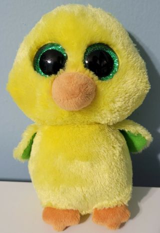 Ty Beanie Boos 6 " Nugget The Chick Plush Easter Exclusive Stuffed Animal Toy