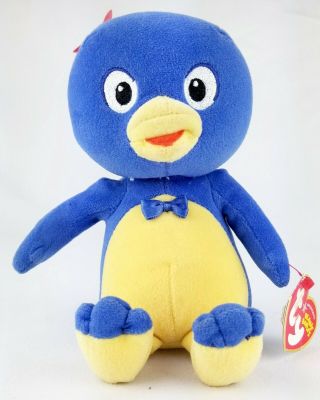Ty Beanie Babies Pablo The Penguin Backyardigan Plush Heart Tag Stuffed Toy