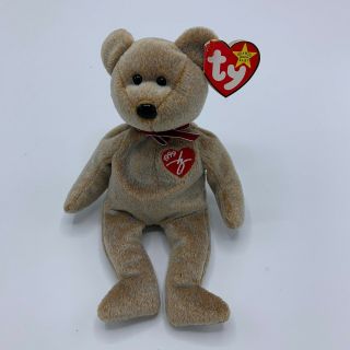 Ty Beanie Baby 1999 Signature Bear Doll Collectible