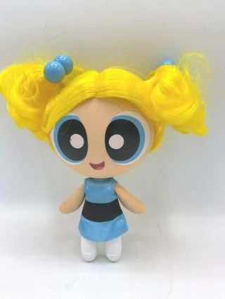 Powerpuff Girls Bubbles Doll 7 " Plastic Jointed Shoulders And Hips Brushable