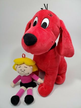 Clifford The Big Red Dog & Emily Elizabeth Plush Stuffed Animals Kohls Cares