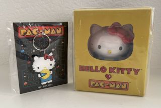 Bait X Switch Collectibles Hello Kitty Pacman Set Figurines Sdcc 2017 Keychain