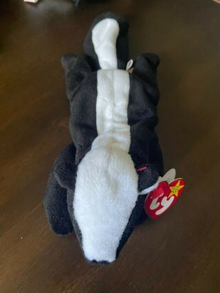 1995 Stinky Ty Beanie Baby - Multiple Errors And Pvc Pellets Style 4017