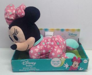 Disney Baby Minnie Mouse Musical Crawling Pals