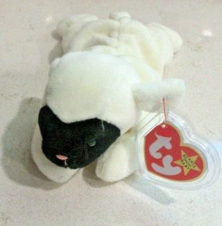 Ty Beanie Baby Chops The Lamb Style 4019 Dob 5 - 3 - 96 Mwmt