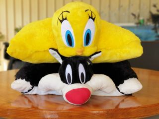Pillow Pets Tweety Bird And Sylvester The Cat 3