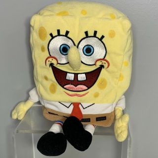 Ty Beanie Buddy Spongebob Squarepants 12 " Plush Stuffed Toy Bean Bag 2005 No Tag