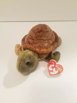 Turtle Speedster Beanie Baby Birth: 11/16/04 By Ty Upc 008421040183