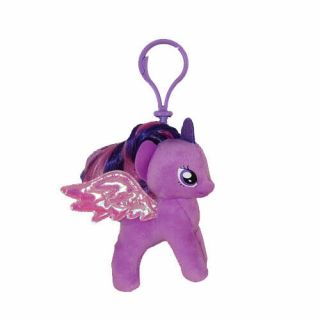 Ty Beanie Baby - Princess Twilight Sparkle (my Little Pony) (plastic Key Clip)