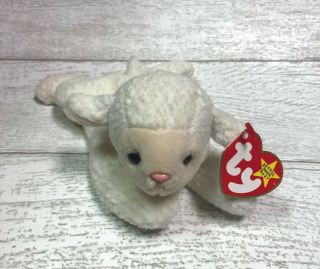 Fleece Lamb 5th Generation 1996 Retired Ty Beanie Baby Collectible Gifts